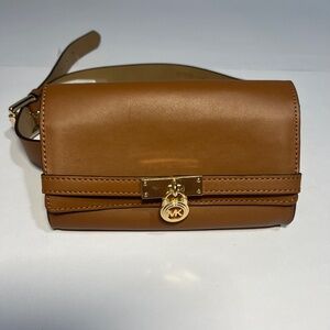 MICHAEL Michael Kors Brown Leather Crossbody